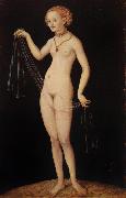 CRANACH, Lucas the Elder Venus (nn03) Germany oil painting reproduction